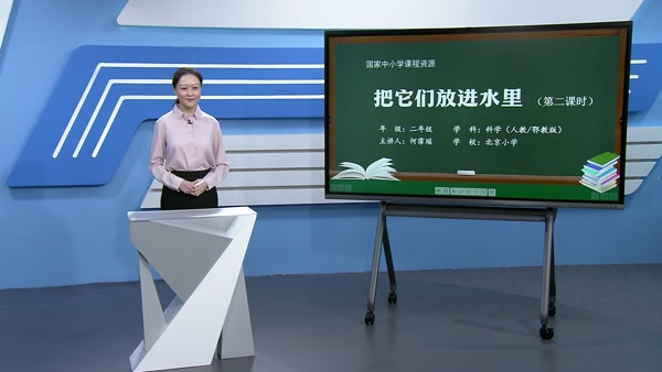 把它们放进水中（第二课时）