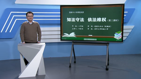 知法守法 依法维权（第三课时）