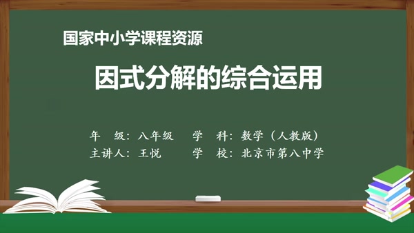 因式分解的综合运用