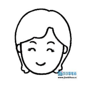 爸爸头像简笔画 爸爸头像简笔画
