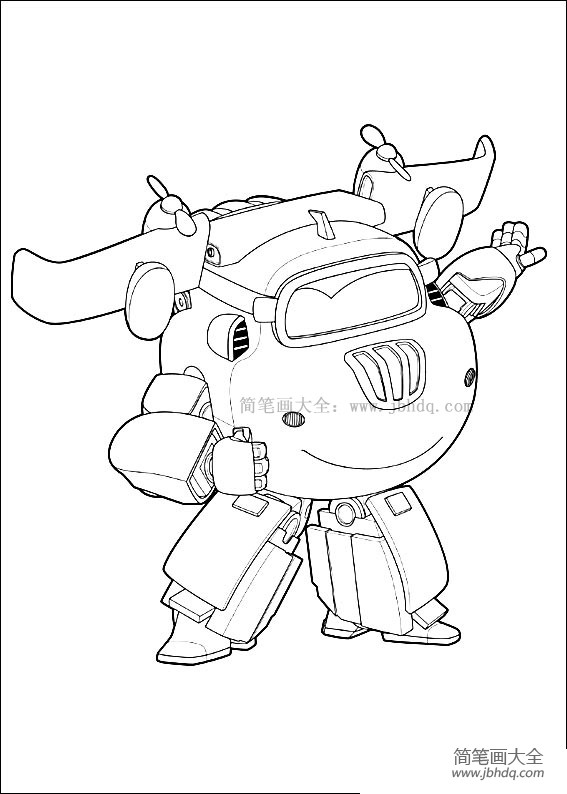 超级飞侠多多 超级飞侠怎么画