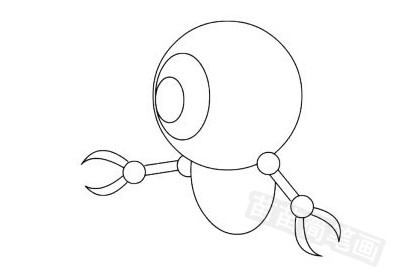 机器人玩具简笔画图片大全作品五