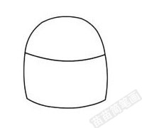 机器人玩具简笔画图片步骤一