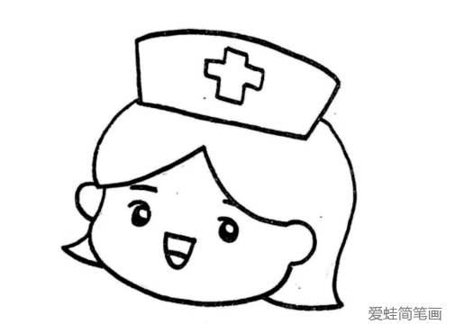 护士简笔画