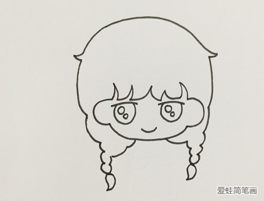 怎么画女孩