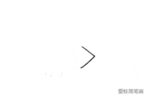 用数字画小鸟怎么画