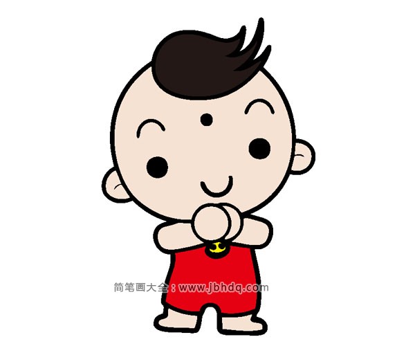 福娃简笔画图片2
