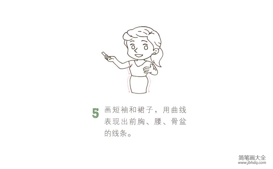正在上课的女老师