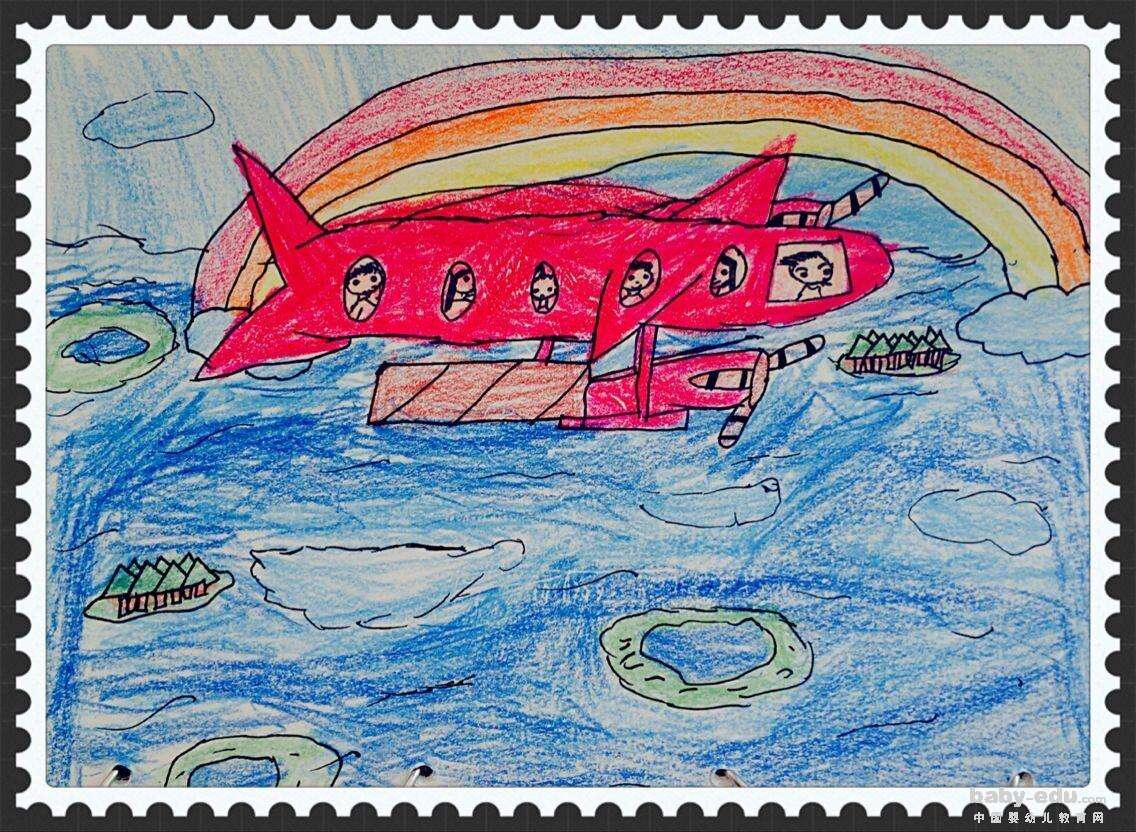 小学生梦想画作品-我的梦想是做飞机
