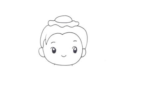 牛郎织女简笔画彩色画法步骤图片