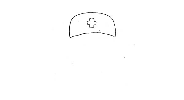 医生简笔画怎么画简单又漂亮