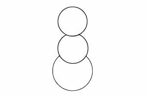 雪人简笔画怎么画简单又漂亮