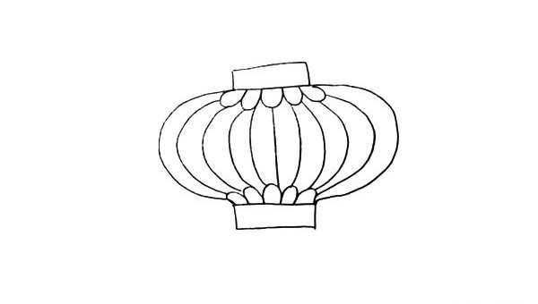 红灯笼简笔画