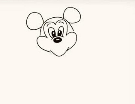 米老鼠怎么画简笔画简单画法又漂亮