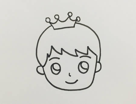 王子怎么画简单又帅气-王子简笔画