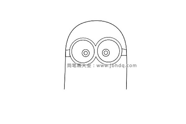 小黄人简笔画