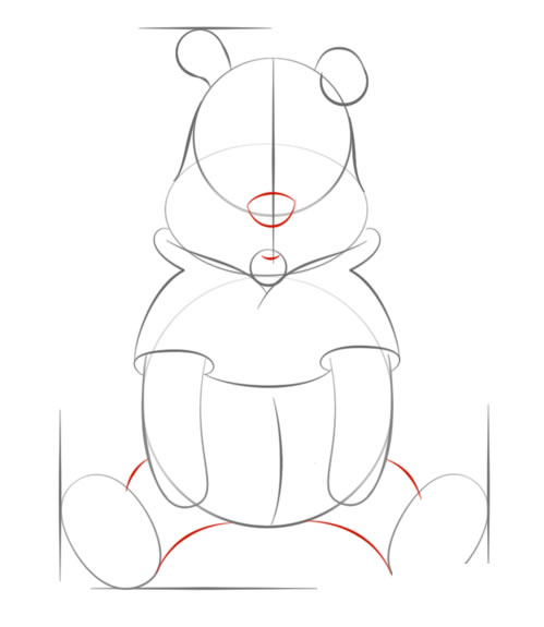 小熊维尼简笔画