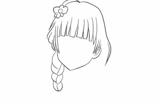民国女子服饰简笔画 民国女学生简笔画画法