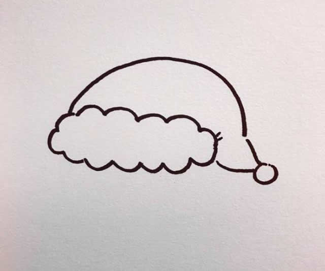 圣诞老人简笔画