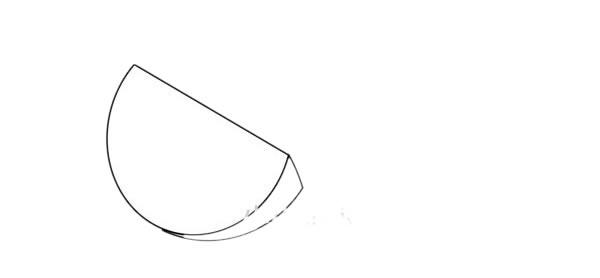 橙子简笔画图片