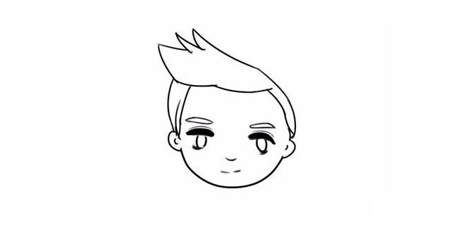 呆萌q版鹿晗简笔画
