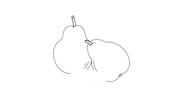 梨子怎么画简单又好看 漂亮的梨子简笔画步骤图解教程