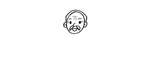 老爷爷简笔画