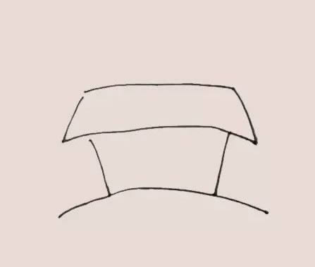 房子小树简笔画