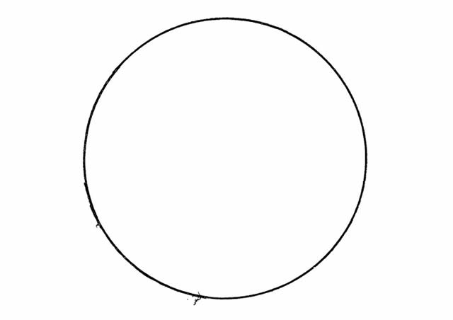 彩色地球简笔画的画法步骤图片