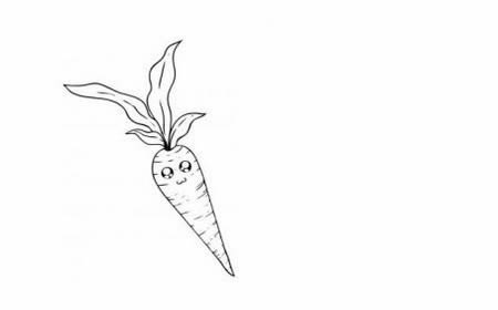 蔬菜简笔画图片大全简单又漂亮-蔬菜简笔画