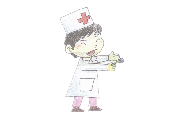 医生简笔画图片