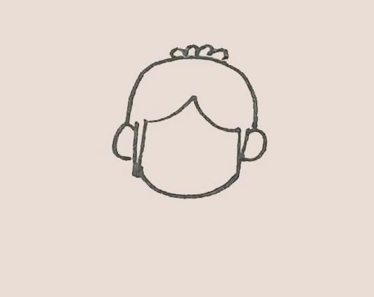 织女简笔画图片