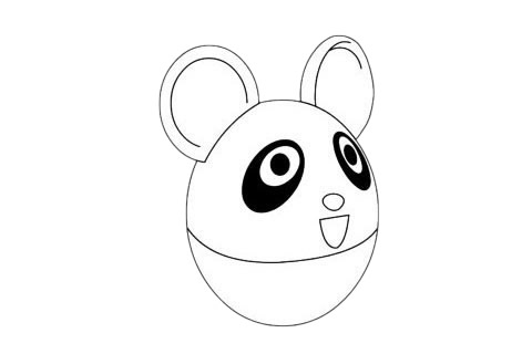 不倒翁简笔画图片大全作品四