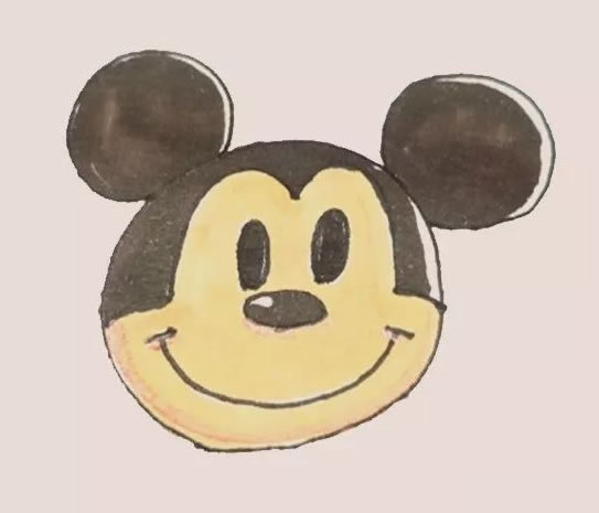 米老鼠简笔画