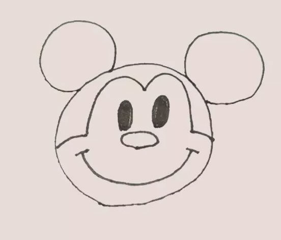 米老鼠简笔画