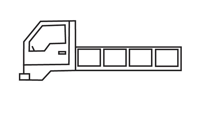 货车简笔画
