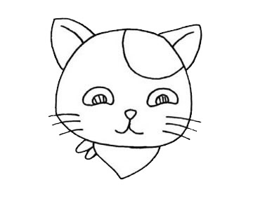 猫咪简笔画图片