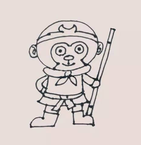 孙悟空简笔画