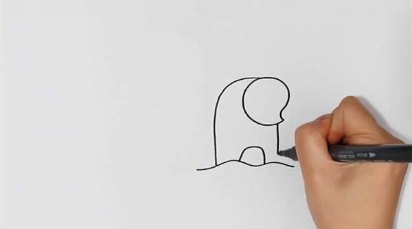 滑滑梯怎么画简单又好看_滑滑梯简笔画