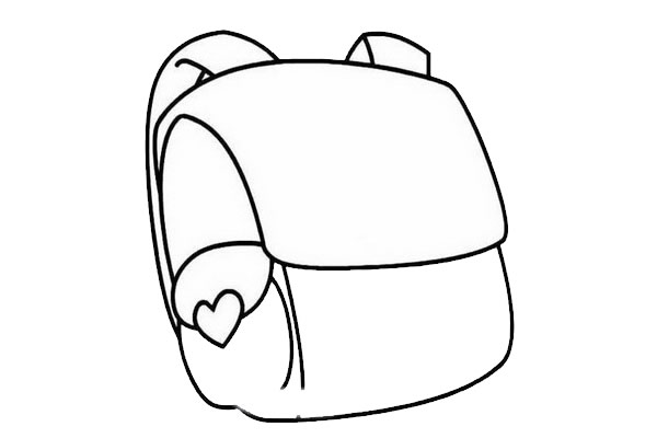 书包简笔画-书包简笔画怎么画简单又好画