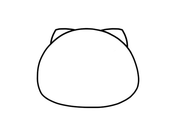 卡通小猪简笔画_开心的小猪简笔画步骤画法