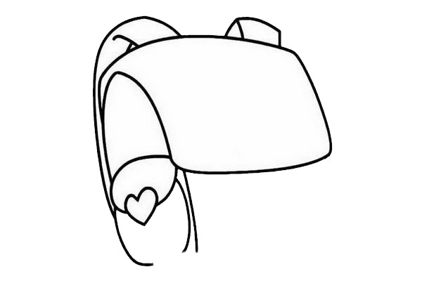 书包简笔画-书包简笔画怎么画简单又好画