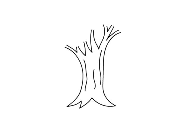 苹果树怎么画简单好看,苹果树简笔画画法步骤图片