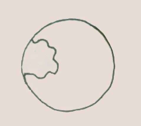 地球简笔画