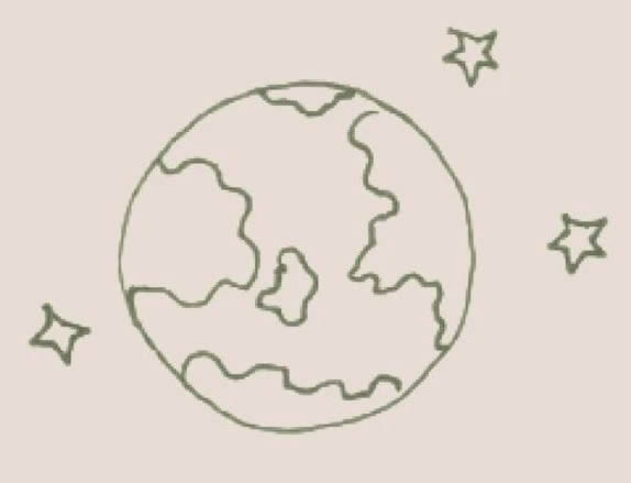 地球简笔画