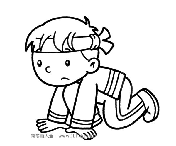 田径预备姿势