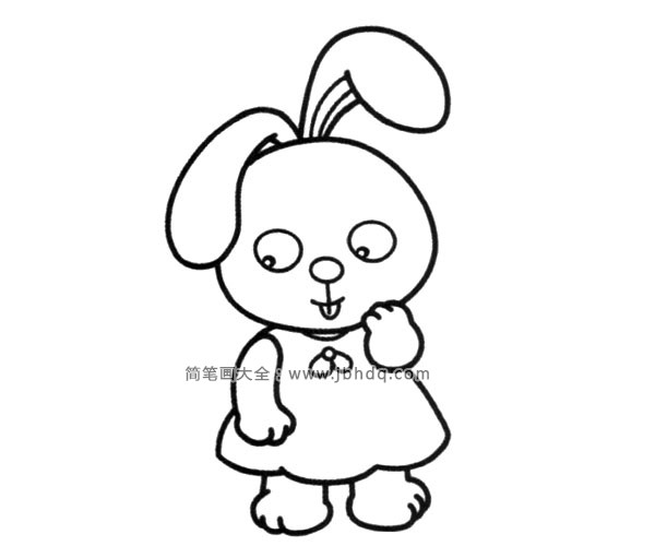 可爱的小兔子