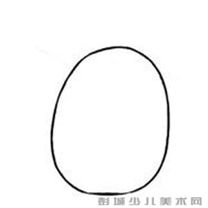 菠萝简笔画步骤图