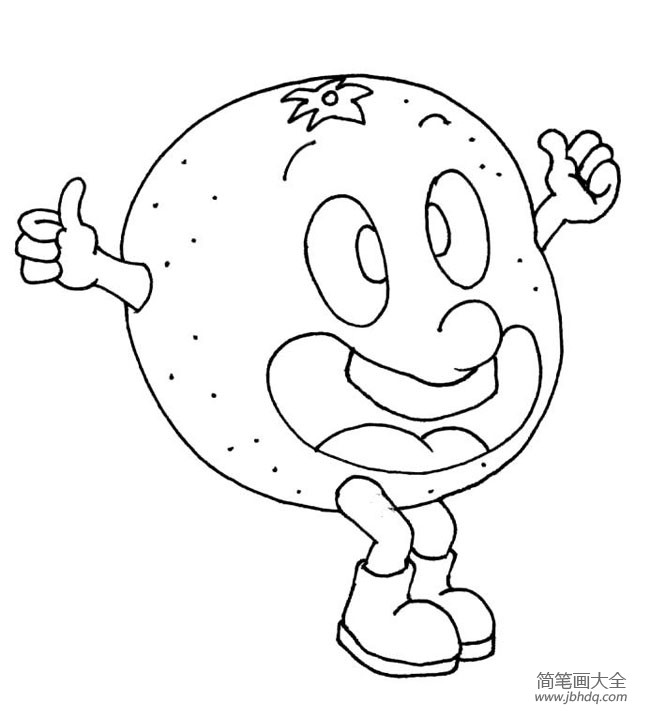 卡通水果简笔画大全
