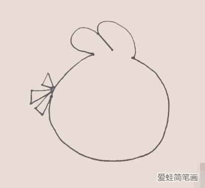 愤怒的小鸟简笔画